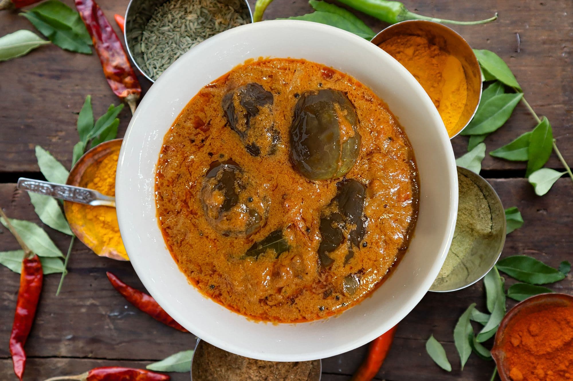 Ennai Kathirikkai Curry (Brinjal Gravy)